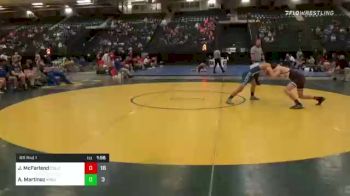 132 lbs Rr Rnd 1 - Jaden McFarland, Columbus vs Adrian Martinez, Kearney High School JV