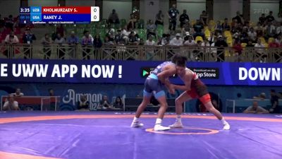 55 kg Qualif. - Sardor Kholmurzaev, Uzbekistan vs Jayden Raney, United States