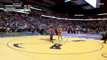 G190-4A Semifinal - Sonia Ramos, Pueblo Central Girls vs Mackenzee Steinbar, Wiggins School District Girls