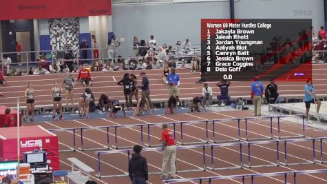 Women's 60m Hurdles, Prelims 4