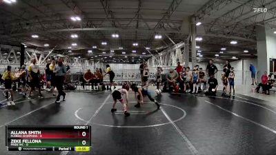 44 lbs Round 1 (8 Team) - Allana Smith, Florida Scorpions vs Zeke Fellona, Pride WC