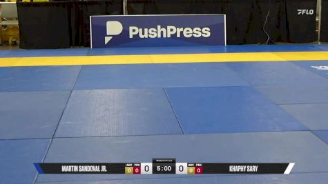 Khaphy Sary vs Martin Sandoval Jr. 2025 World IBJJF Jiu-Jitsu No-Gi Championship