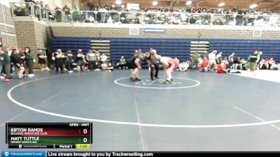 Round 1 - Matt Tuttle, Weiser Wrestling vs Kipton Ramos, Bulldog Wrestling Club