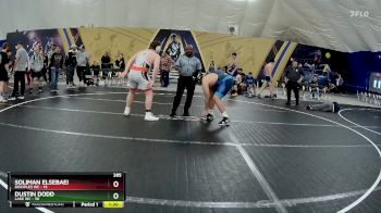 285 lbs Round 5 (8 Team) - Dustin Dodd, Lake WC vs Soliman Elsebaei, Disciples WC