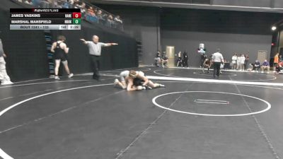 133 lbs Cons. Round 2 - James Vaskins, Hastings (Neb.) vs Marshal Mansfield, Northeast Oklahoma