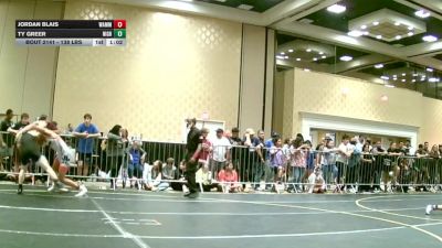 138 lbs Round Of 128 - Jordan Blais, WAMMA NextGen vs Ty Greer, Nighthawk WC