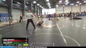 84 lbs Round 3 (6 Team) - Aiden Herndon, Team USA vs Erik Carlile, Nauman Red