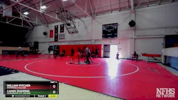 157 lbs Cons. Round 2 - William Pitcher, Bakersfield College vs Caden Diamond, Sacramento City College