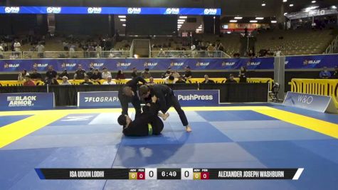 Alexander Joseph Washburn vs Isa Uddin Lodhi 2026 Pan Jiu Jitsu IBJJF Championship