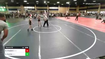 65 lbs Round Of 16 - Reza Khademi, Daniel Cormier Wr Ac vs Cade Ruckle, Gold Rush Wr Ac