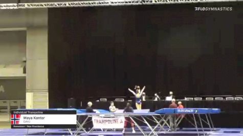 Maya Kantor - Individual Trampoline, CAVU - 2021 USA Gymnastics Championships