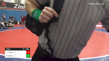 160 lbs 7th Place - Jacob Lopez, Clovis North vs De`Andre Smith, Clovis East