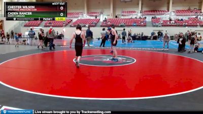 149-152 lbs Round 2 - Chester Wilson, Wolverine Wrestling Club vs Caden Rancer, North Carolina