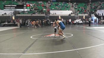 6A 144 lbs Cons. Semi - Saxon Sidoti, Mortimer Jordan HS vs Hayden Harbin, Southside Gadsden