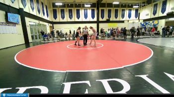 155lbs Champ. Round 2 - Sadie Evans, North Mason (Girls) vs Ameila Wright, Chief Sealth (Girls)