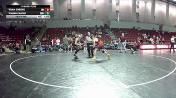 150 lbs Semifinal - Evan Greene, Cavalier Wrestling Club vs Ryker Carter, Great Bridge Wrestling Club