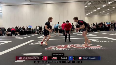 John Biedakiewicz vs Daniel Maman 2025 ADCC Niagara Open