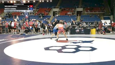 126 lbs Cons. Sub-rd Of 64 - William Harvey, Florida vs Brock Goebel, Nebraska