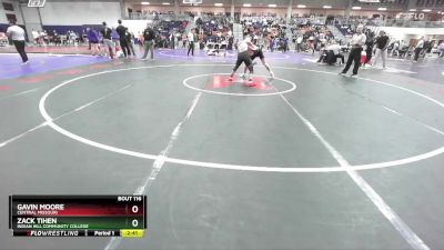 141 lbs Champ. Round 2 - Zack Tihen, Indian Hill Community College vs Gavin Moore, Central Missouri