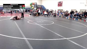 160 lbs Cons. Round 2 - Noah Frazee, Marshall vs Parker Strong, Mankato West