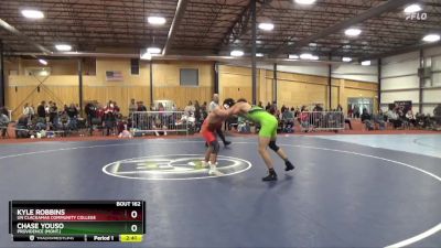 184 lbs Quarterfinal - Chase Youso, Providence (Mont.) vs Kyle Robbins, UN Clackamas Community College