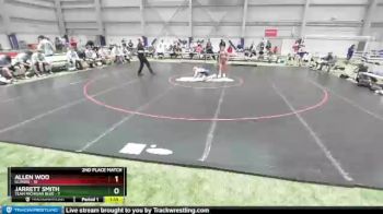 88 lbs 2nd Place Match (8 Team) - Allen Woo, Illinois vs Jarrett Smith, Team Michigan Blue