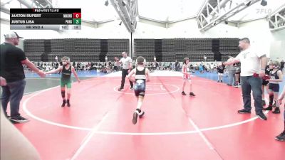 65 lbs Rr Rnd 4 - Graham Dyson, Mat Assassins Blue vs Quinn Monahan, Pursuit Wrestling Academy