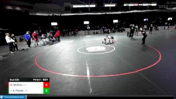 120 lbs Cons. Round 6 - Andrew Flores, Lincoln (Tacoma) vs Gavin McCloy, Pullman