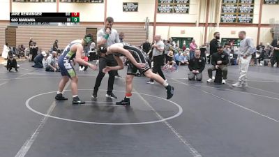 155 lbs Round 5 (8 Team) - Gio Mamana, Headhunters vs Jake Renninger, The Outsiders