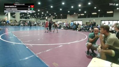 132 lbs Champ. Round 1 - Justo Medina, Davenport vs Owen Ingalls, Well Trained