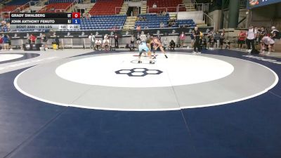 106 lbs Cons. Sub-quarters - Grady Swalberg, Utah vs John Anthony Fenuto, New Jersey