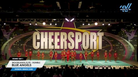Woodlands Elite - Humble - Blue Angels [2025 L4.2 Senior Coed Day 1] 2025 CHEERSPORT National All Star Cheerleading Championship
