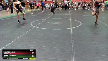 110 lbs Semis (4 Team) - Jayden Lang, Armory vs Mike Trumpie, Silo