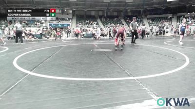 76 lbs Semifinal - Jentri Patterson, Perkins vs Kooper Cabelka, Elgin Wrestling