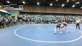135 lbs Quarterfinal - Alanna Harwell, St. Mary`s vs Lily Ridgley, Harrisburg