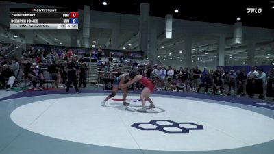 65 kg Cons. Sub-semis - Aine Drury, Nyac vs Desiree Jones, Menlo Wrestling Club