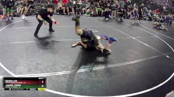 125 lbs Semis & 1st Wrestleback (8 Team) - Keanu Lee, South Dakota Thunder vs Jasper Johns, Kansas Pythons