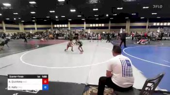 82 lbs Quarterfinal - Ashton Quintana, Aniciete Traning Club vs Gianni Kelly, Cyclones Wrestling & Fitness