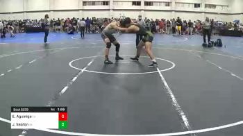 160 lbs Consolation - Ethan Aguiniga, CA vs Josh Seaton, VA