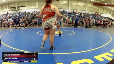 235 lbs 1st Place Match - Chloe Hoselton, IL vs Jurdan Tyler, IL