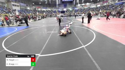 90 lbs Quarterfinal - Wayne Nagel, Buena Vista vs Hudson Bragg, Windsor Middle School