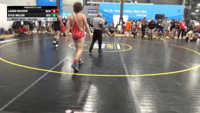 142 lbs Consi Of 4 - Laken Rouzer, Waynesboro vs Kyle Miller, Reedsville