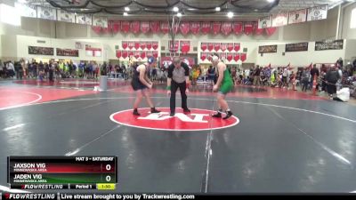 Round 3 - Jaxson Vig, Minnewaska Area vs Jaden Vig, Minnewaska Area