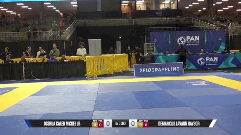 DeMarkus Lavaun Raysor vs Joshua Caleb Mckee Jr 2025 Pan Jiu Jitsu IBJJF Championship