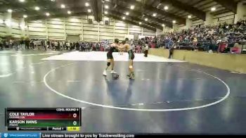132 lbs Cons. Round 4 - Cole Taylor, Farmington vs Karson Haws, Provo