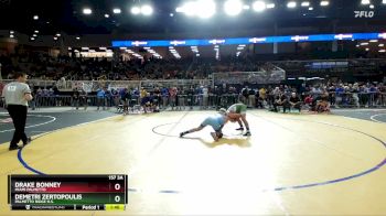 157 3A Semifinal - Drake Bonney, Miami Palmetto vs Demetri Zertopoulis, Palmetto Ridge H.S.