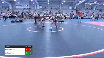 113 lbs Prelims - Miller Brown, Indiana High Rollers HS vs Hunter Gould, 4M Power