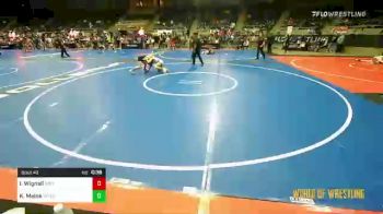 83 lbs Consi Of 8 #1 - Isaac Wignall, Sebolt Wrestling Academy vs Kiernan Meink, Wrestling Factory