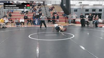 141 lbs 5th Place Match - Jack Dinwiddie, Wheeling vs Nicholas Cottone, Millersville