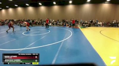 159-172 lbs Round 2 - Jeremiah Harris, Tyler Tornadoes Wrestling vs Nash LeTard, New Mexico